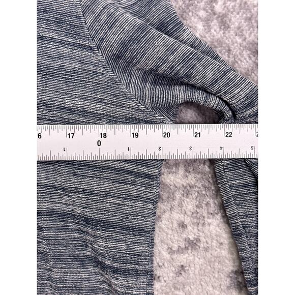 APC Sweater Medium Mens Indigo Blue Cotton Knit Crewneck - Picture 4 of 8